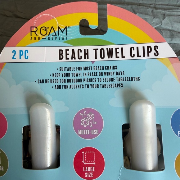 Beach Towel Clips - Unicorn - Picture 3 of 4